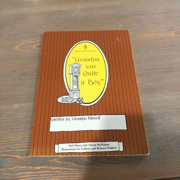 Grandpa Was Quite a Boy Fill in Journal You Have to read these! New - Picture 1 of 8